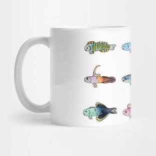 Saltwater Reef Aquarium Dartfish In Watercolor Mug